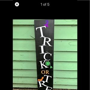 Fall and halloween signs